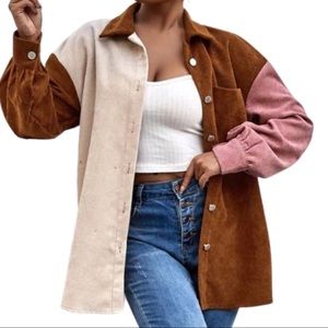 Corduroy button up